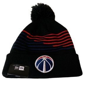 Washington Wizards New Era “NBA Zigzag Collection” Beanie Knit Cap Hat NEW